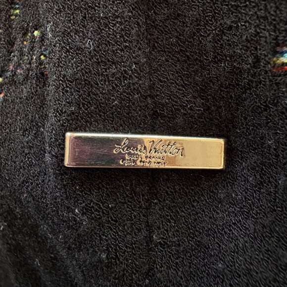 Louis Vuitton Men's Rainbow Monogram Black Sweater Size XL - Picture 4 of 5